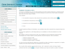 Tablet Screenshot of lachimie.org