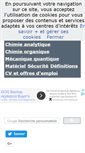 Mobile Screenshot of lachimie.fr